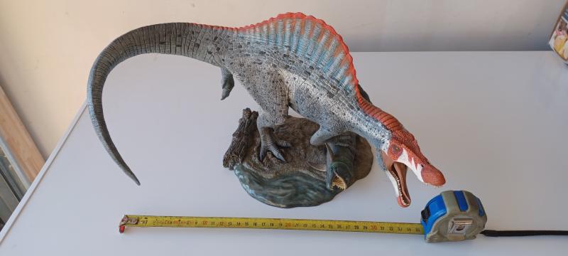 Spinosaurus vs. Xiphactinus dioráma 1.24