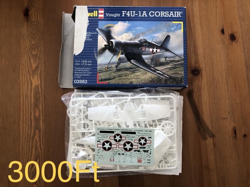 1:72 revell F4U1 corsair