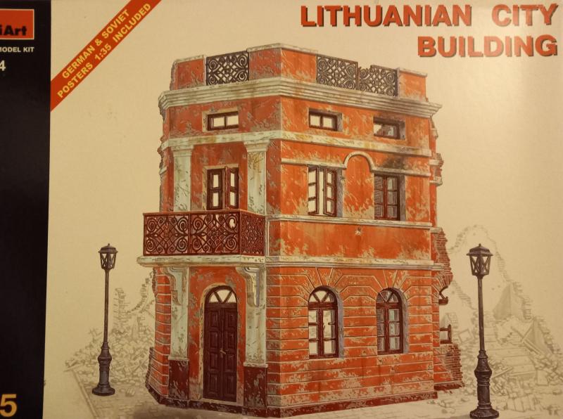 Miniart Lithuanian city building 7000 Ft