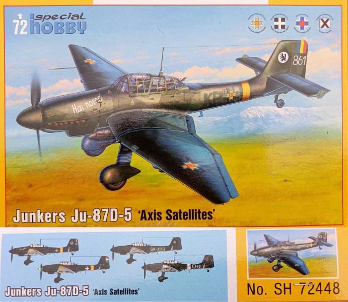 SpecHobby SH72448 Ju-87D-5 Stuka