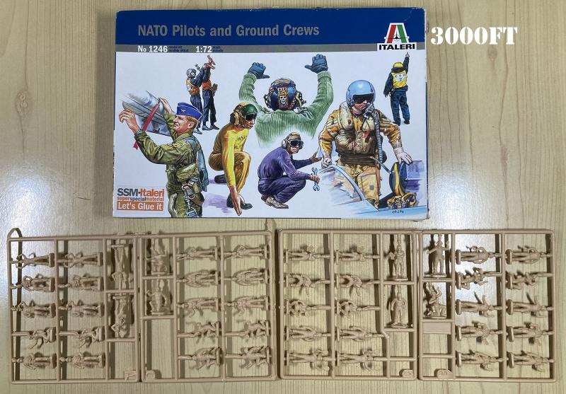 2025-03-09 NATO Pilots and Ground Crews Italeri 1-72 3000Ft_