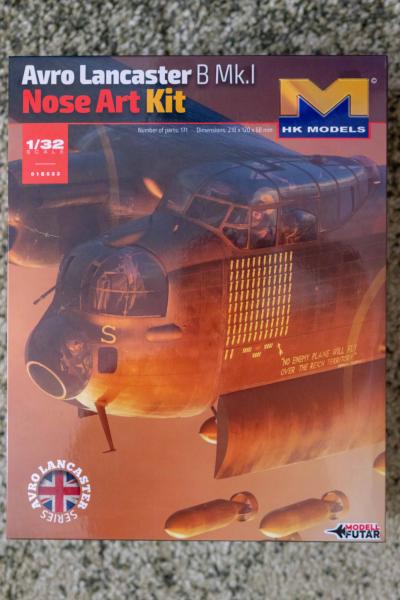 1/32 HK Models 1E033 Avro Lancaster B Mk.I Nose Art Kit - 24500 HUF