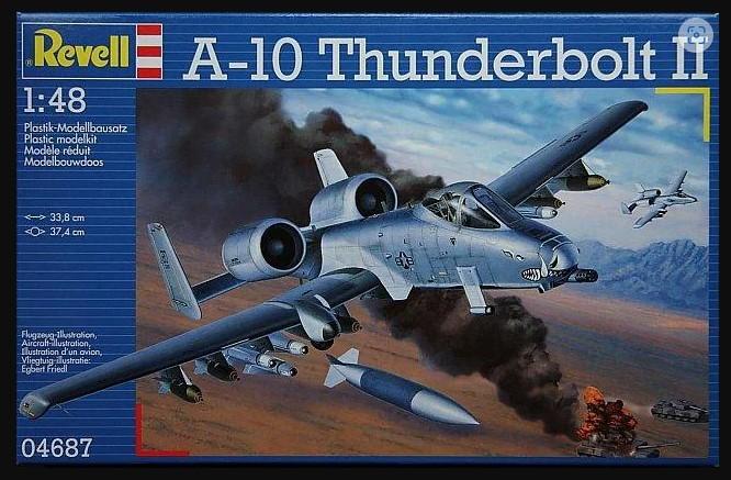 Revell 04687 1/48 A-10 Thunderbolt II