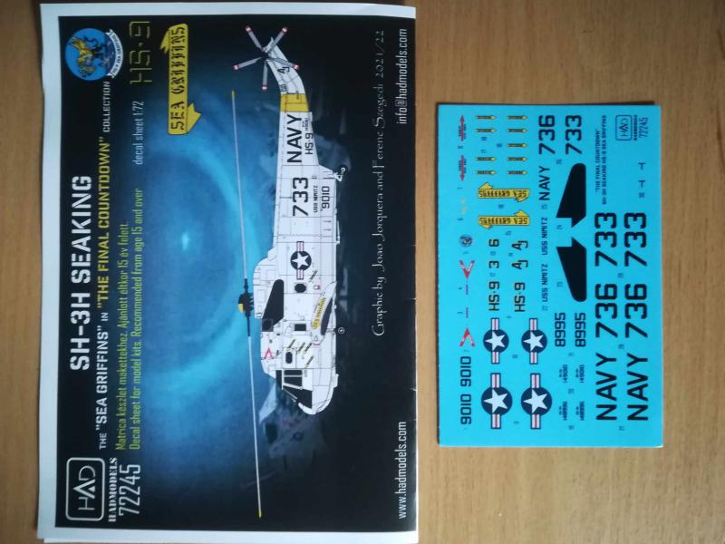 3000 Sea King Final Countdown matrica