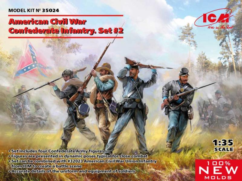 ICM 1.35 American civil war sets