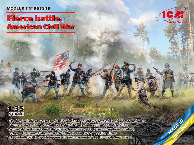 ICM 1.35 American civil war sets