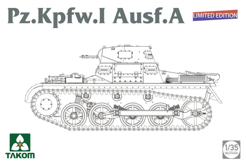 + Takom 2145A Pz.Kpfw.I Ausf.A (Limited Edition)