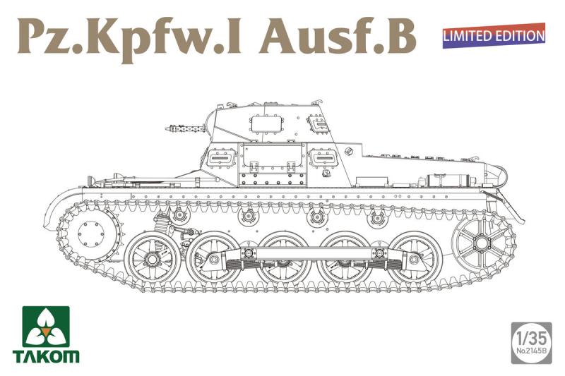 + Takom 2145B Pz.Kpfw.I Ausf.B (Limited Edition)