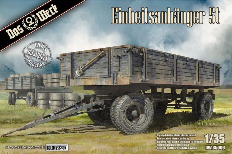 Das Werk 35006 Einheitsanhänger 5t  9,000.- Ft