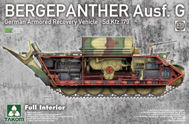 Takom 2107 Bergepanther Ausf. G Full Interior  14,000.- Ft