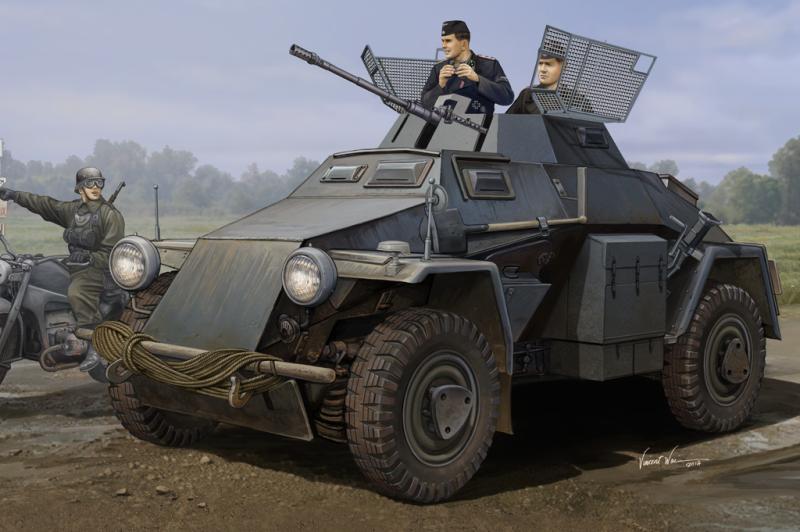 7000.- Hobbyboss Sd.kfz.222, érintetlen