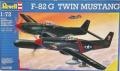 72 Revell F-82G Twin Mustang levágott alkatrészekkel 5000Ft