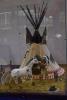 Teepee diorama