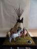 Teepee diorama