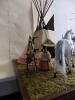 Teepee diorama