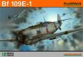 5000.- Eduard 1-32 Bf-109E-1, kabin és motor kissé megkezdve
