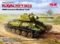7000.- ICM 1-35 T-34-747(r), egészen minimálisan megkezdve