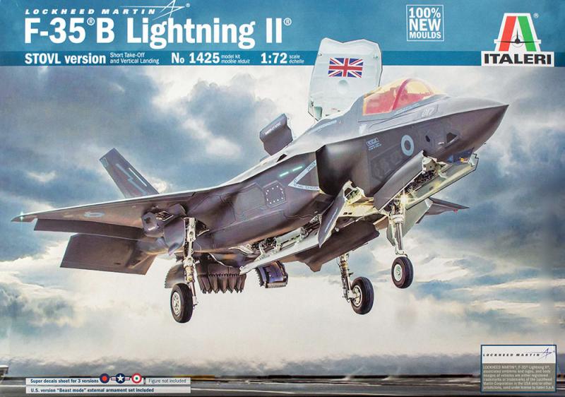 72 Italeri F-35B + Eduard 73702, 72700, CX561, CX562 13500Ft