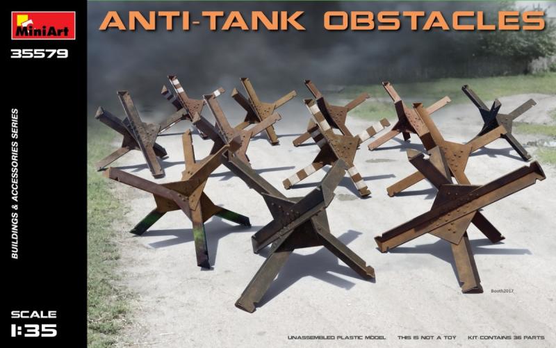 MiniArt 35579 Anti-tank Obstacles  3,000.- Ft