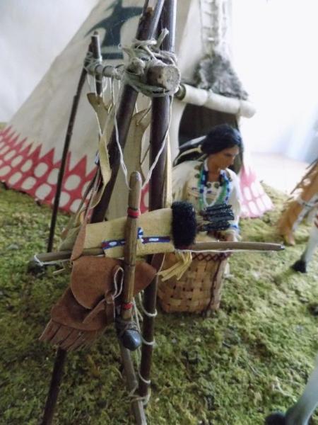 Teepee diorama