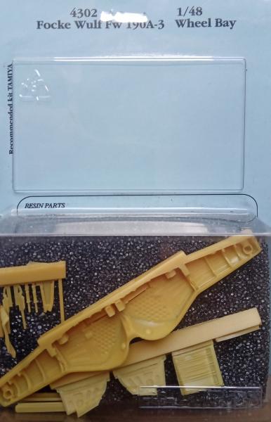 1-48 Aires 4302 FW-190A-3 wheel bay-