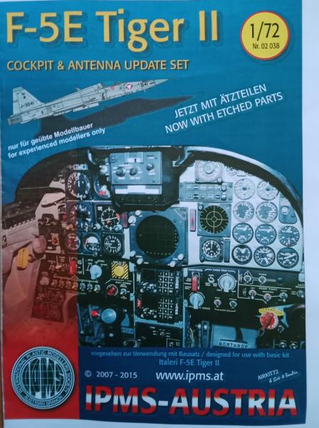 IPMS-Austria F-5E Tiger cockpit