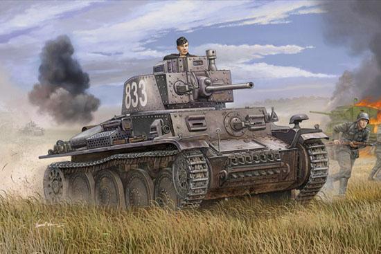 Trumpeter 01577 Pz.Kpfw. 38(t) Ausf. E-F 6500.-Ft
