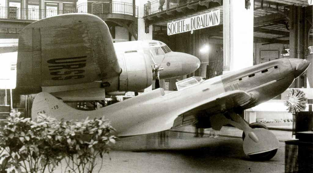 Az I-17 harmadik prototípusa 1936-ban, Párizsban