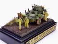 A bal első sárvédőn látható 41-es jelölés: Reconnaissance Regiment (RAC) Reconnaissance Corps  -Felderítő Ezred (RAC) Felderítő Hadtest
