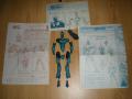 1/8-as!, Guyver figura! Doboz nélkül! 6000-
