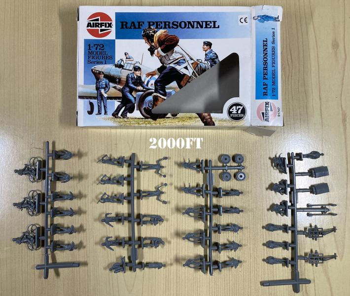 2025-05-07 RAF Personnel Airfix 1-72 2000Ft_