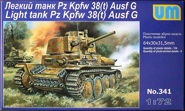 1:72 UM 341 - Pz.Kpfw. 38(t) Ausf. G - 4.500 Ft