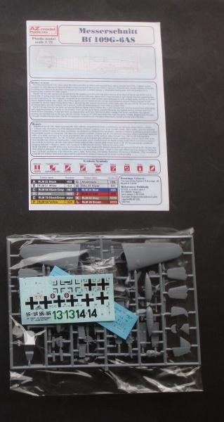 $AZ model Bf 109 G6 (3500)