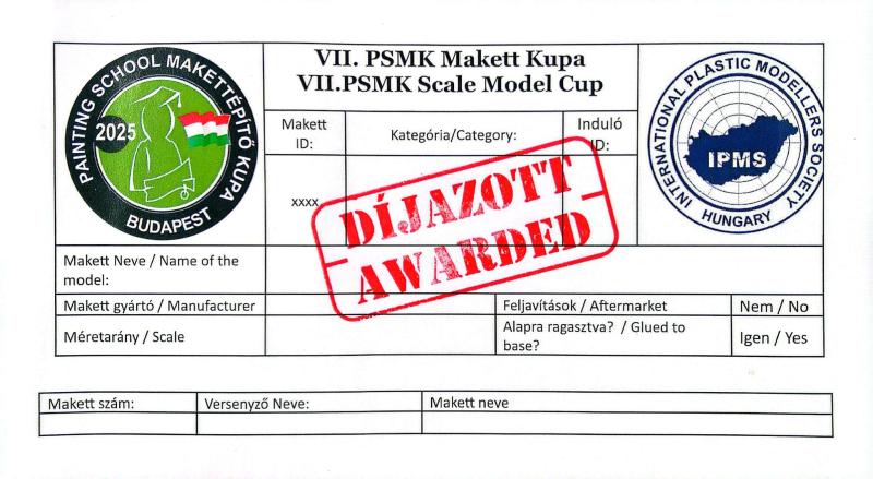 Díjazott-Awarded