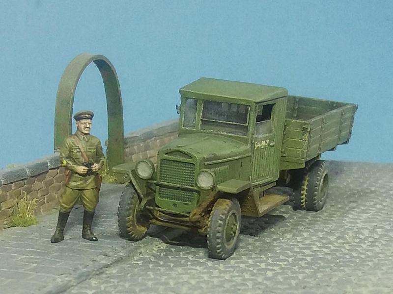 ZiS-5V 1/72 PST & Zvezda figura