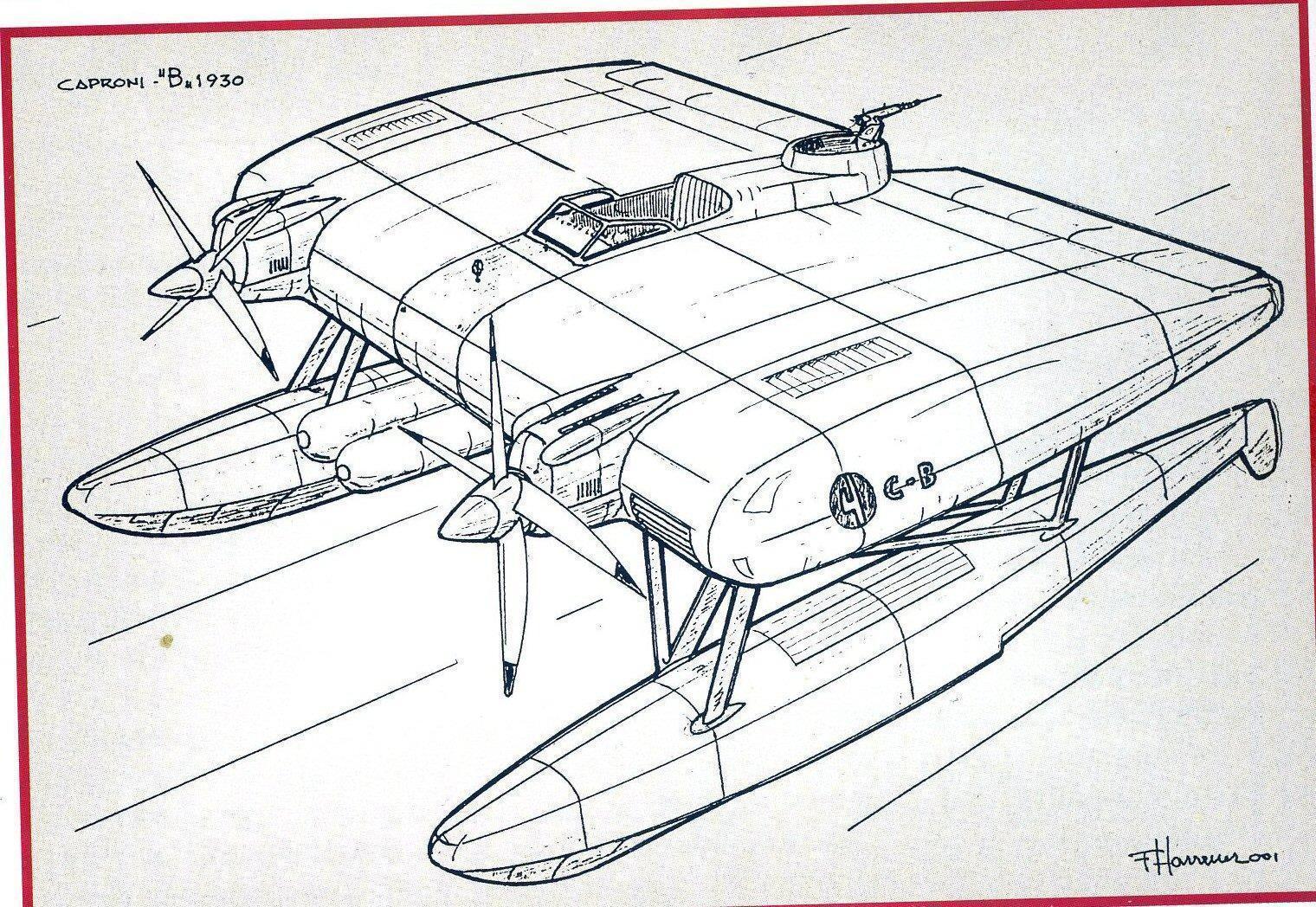 Caproni B1930 - Ilyemire gondolt a költő
