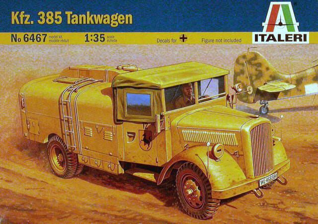 Italeri 6467 _ Kfz. 385 Tankwagen - Opel Blitz