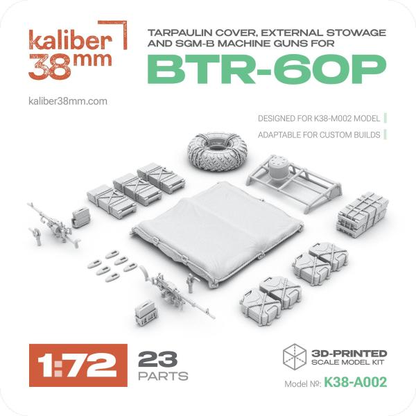 Kiegészítők, málhák és fegyverek

1:72 kaliber38mm K38-A002