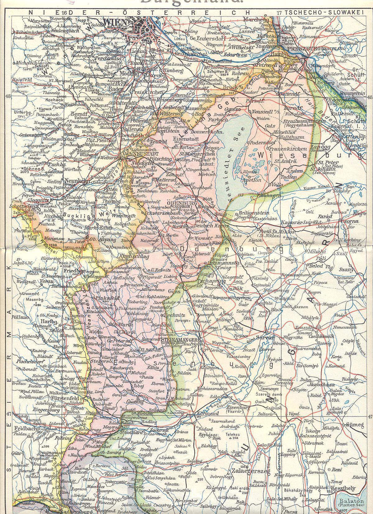 A tervezett Burgenland