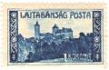 Lajtabánsági 1 koronás bélyeg