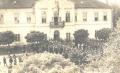 Lajtabánság kikiáltása a felsőőri városháza előtt (1921. október 4.)