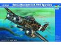 9000.- Trumpeter 1-48 SM.79 minimálisan megkezdve