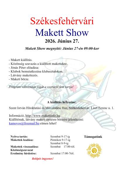2026 Székesfehérvári Makett Show