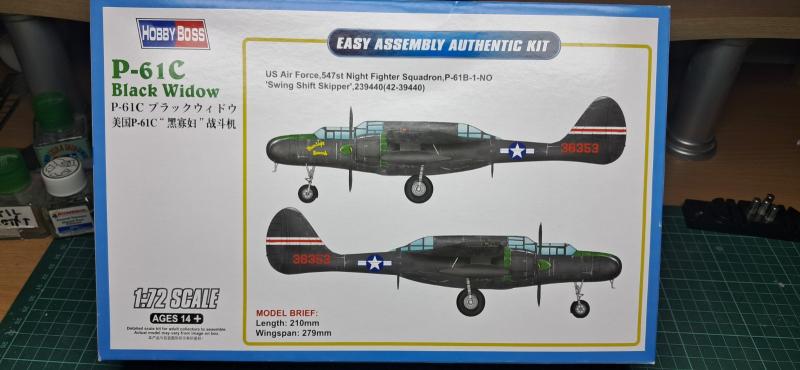hobbyboss p-61c