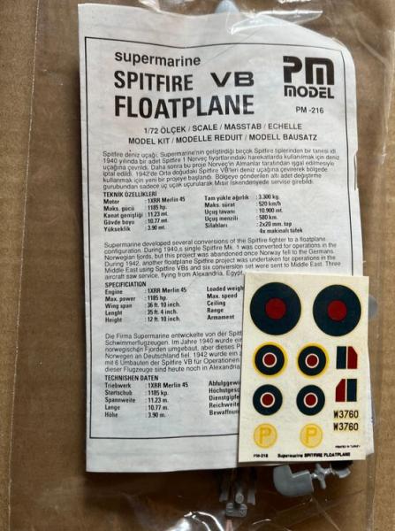 $PM Spitfire flotplane (3000)