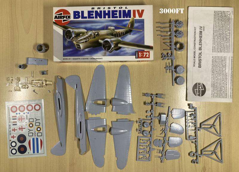 2025-07-20 Bristol Blenheim IV Airfix 1-72 3000Ft_