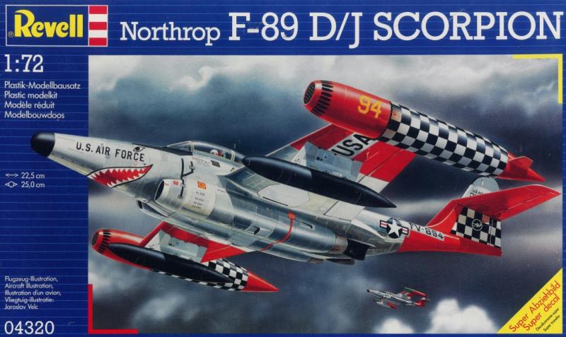 72 Revell F-89D-J 12000Ft