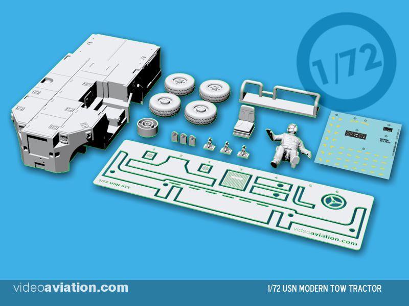 1/72 STT USN vontató traktor