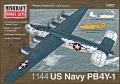 Minicraft 14687 PB4Y-1 US NAVY 1-144