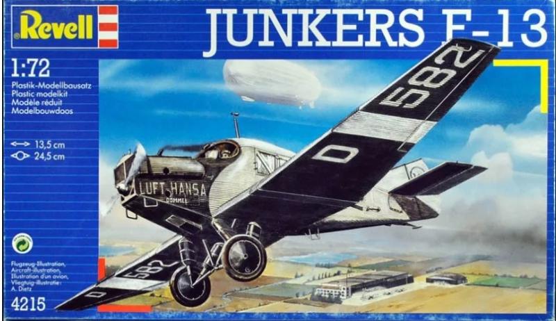 72 Revell Junkers F-13 4000Ft